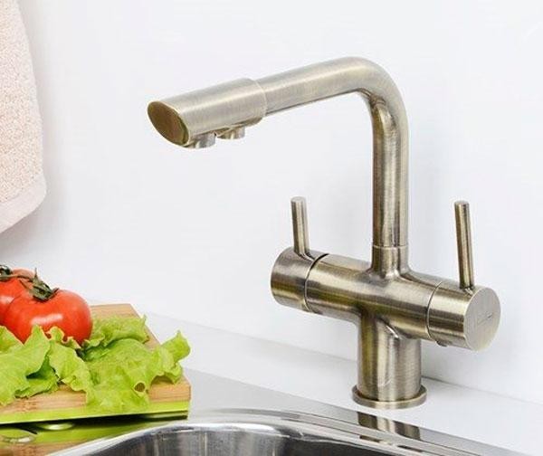 Смеситель для кухни с подключением к фильтру Wasserkraft A8037
