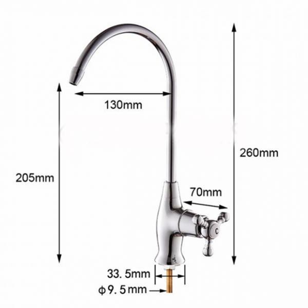 Смеситель для кухни Frap F1052-8 Моно