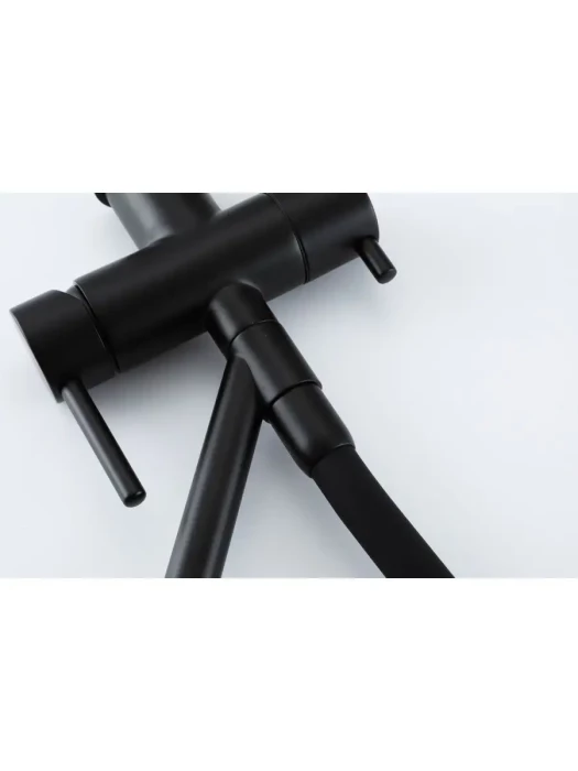 Смеситель для кухни Gappo G4398-86 однорычажный, латунь, черный