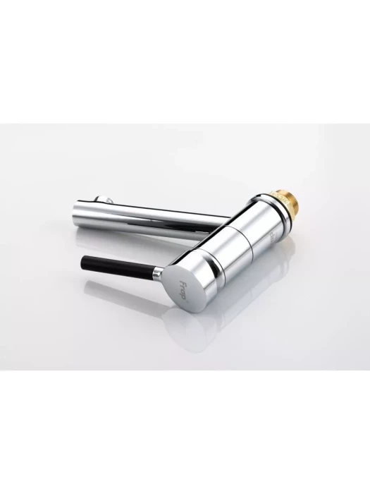 Смеситель для раковины Frap F4544, однорычажный, с аэратором, латунь, черный, хром