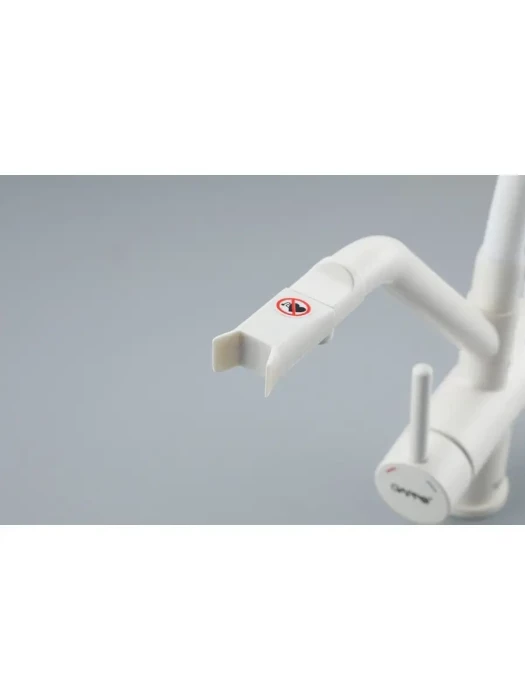 Смеситель для кухни Gappo G4398-88 однорычажный, латунь, белый