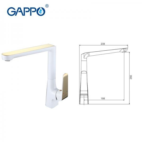 Смеситель для кухни Gappo G4080