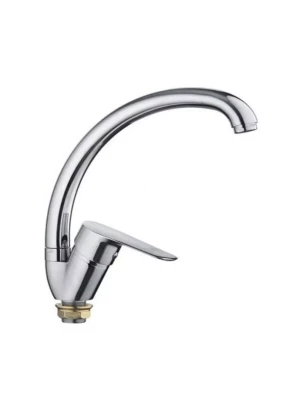 Смеситель для кухни Frap F41703-B, поворотный излив, однорычажный, хром