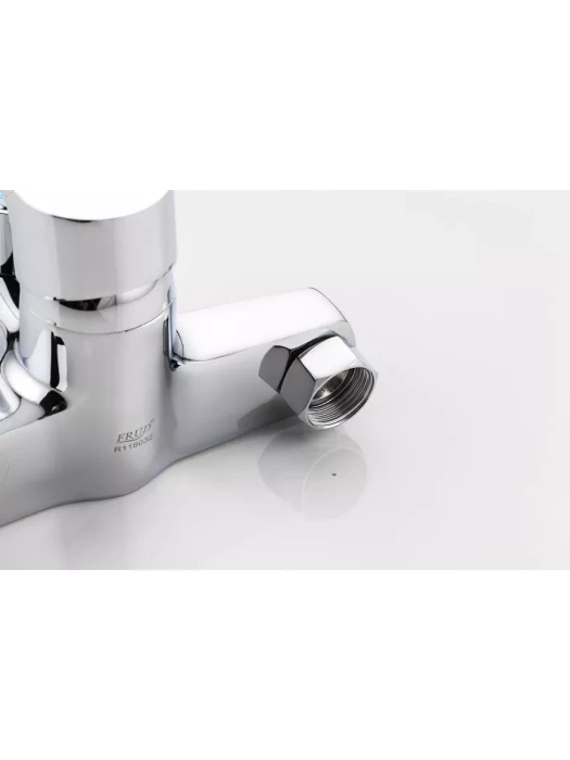 Смеситель для ванны Frud R32072, однорычажный, фиксированный излив, хром