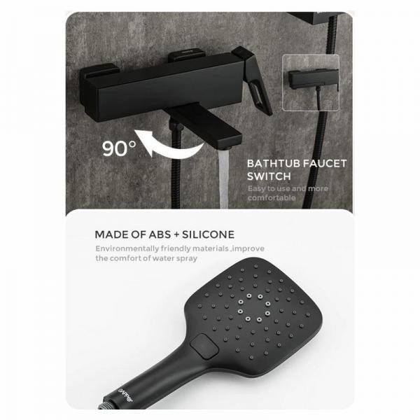 Смеситель для ванны GAPPO G3217-6