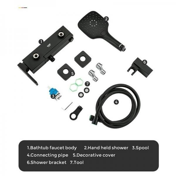 Смеситель для ванны GAPPO G3217-6