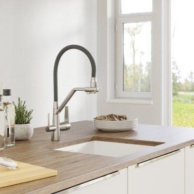 Смеситель для кухни с подключением фильтра FAOP A4397-5