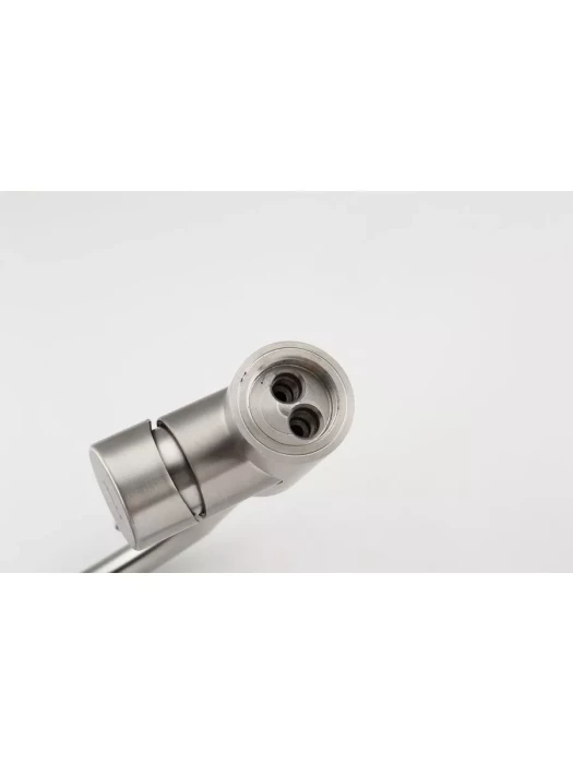 Смеситель Frap F41899-1, для кухни, нержавеющая сталь, поворотный излив