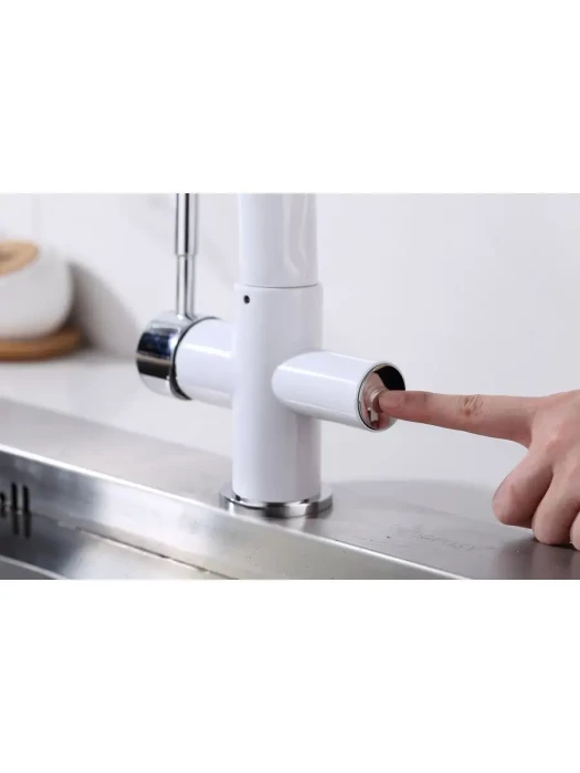 Смеситель для кухни Gappo G4398-9 белый