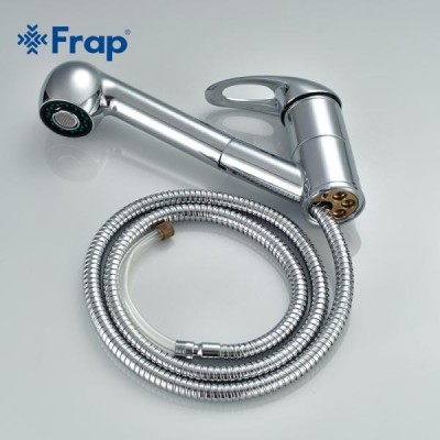 Смеситель для кухни с выдвижной лейкой Frap F6003