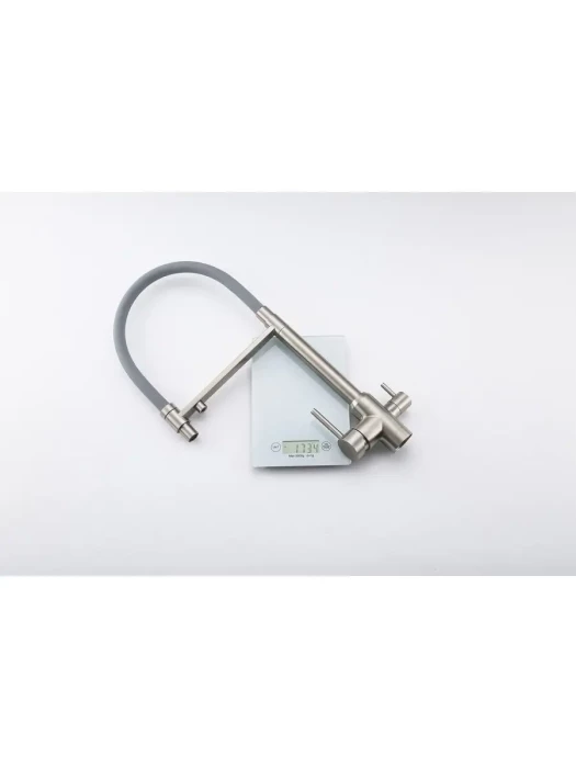 Смеситель для кухни Gappo G4399-5 однорычажный, латунь, сатин