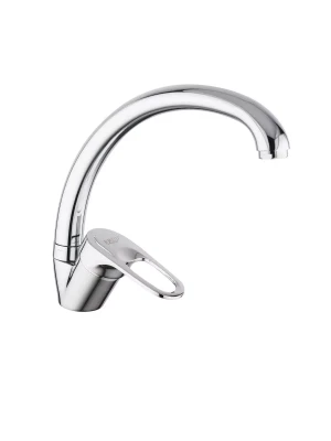 Смеситель Frud  R41104 для кухни, поворотный, аэратор, излив 199 мм, хром