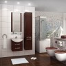 Зеркало Aquaton Ария 50 темно-коричневое (1A140102AA430)