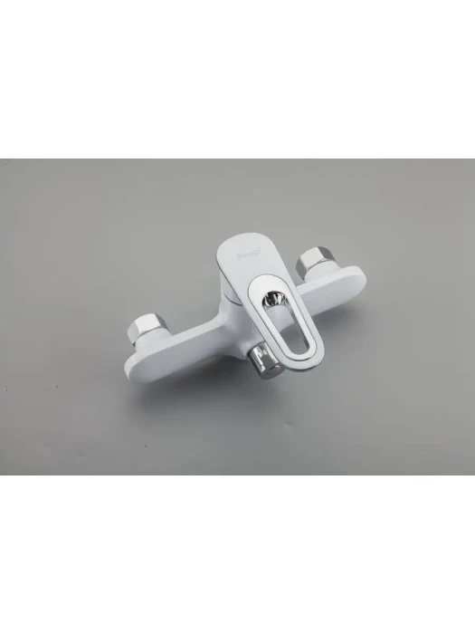 Смеситель Frap F2249, для ванны, с душевой лейкой, латунь, белый/хром