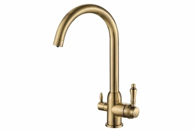 Смеситель для кухни ZORG Steel Hammer (SH 723 BRONZE)