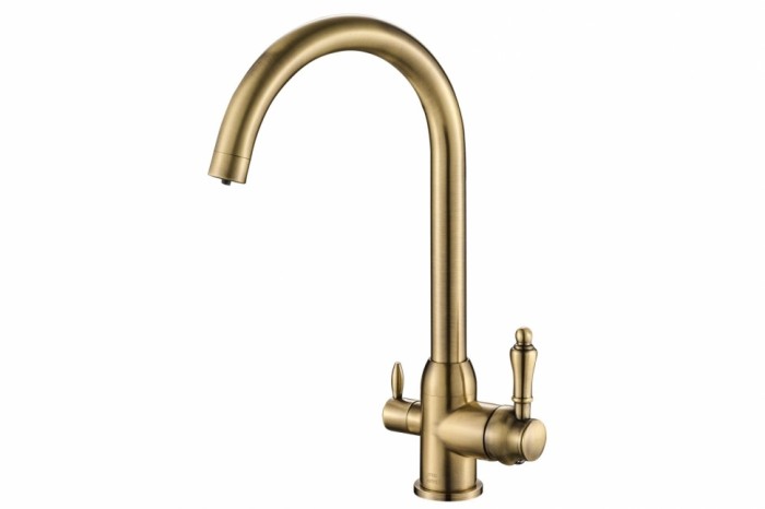 Смеситель для кухни ZORG Steel Hammer (SH 723 BRONZE)