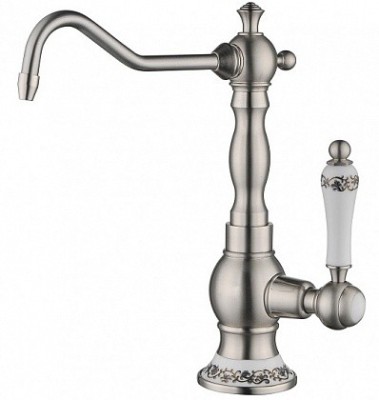 Смеситель для кухонной мойки ZORG Stone  (ZR 01 NICKEL)