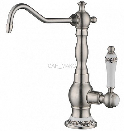 Смеситель для кухонной мойки ZORG Stone  (ZR 01 NICKEL)
