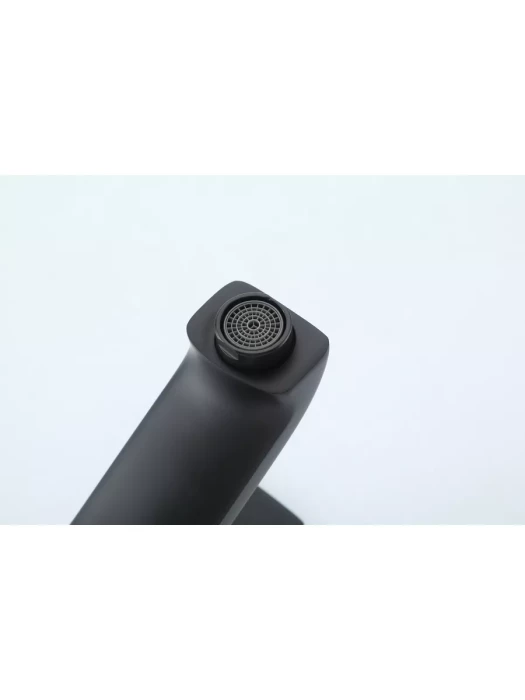 Смеситель Frap 1075-6, для раковины, латунь, черный, матовый
