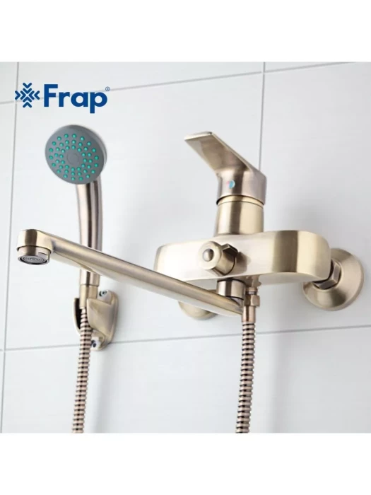 Смеситель для ванны Frap F2230-4, поворотный, латунь, бронзовый