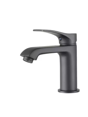 Смеситель Frap F1075-9, для раковины, латунь, покрытие PVD, графит