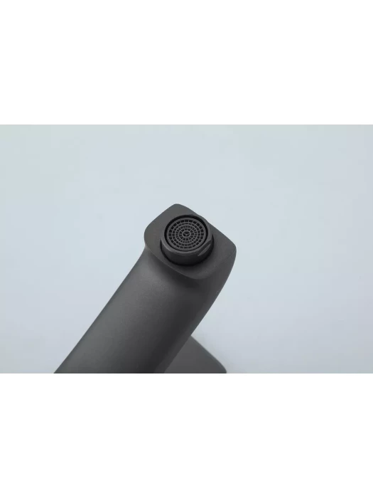 Смеситель Frap F1075-9, для раковины, латунь, покрытие PVD, графит