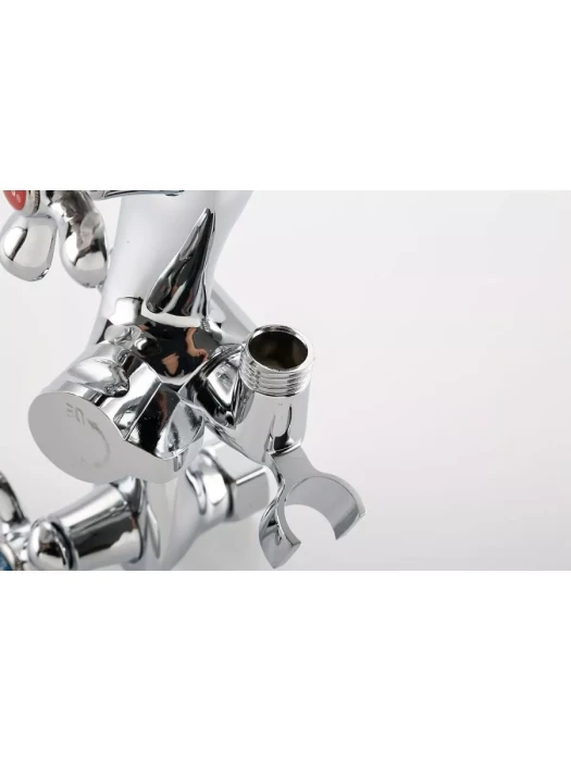 Смеситель Frap F22731-B, для ванны, с душевой лейкой, латунь, глянцевый, хром
