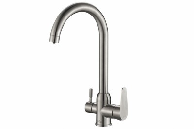 Смеситель для кухни ZORG Steel Hammer (SH 723 INOX)
