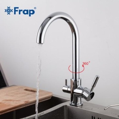 Смеситель для кухни с подключением к фильтру Frap F4352