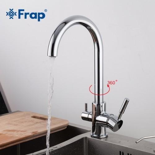 Смеситель для кухни с подключением к фильтру Frap F4352