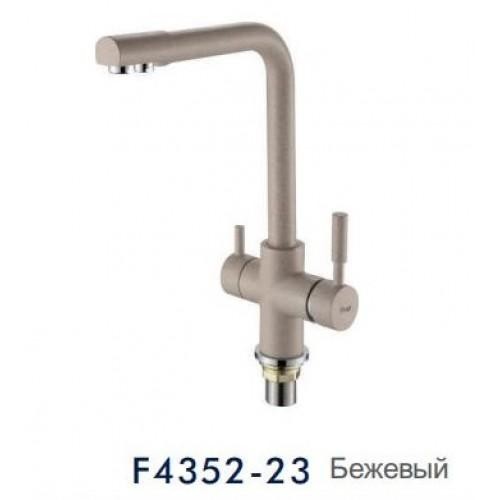 Смеситель для кухни с подключением фильтра Frap F4352-23