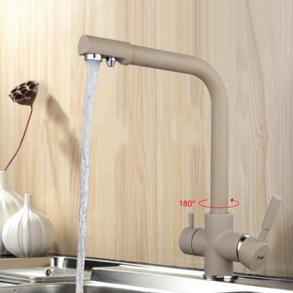 Смеситель для кухни с подключением к фильтру Frap F4352-20