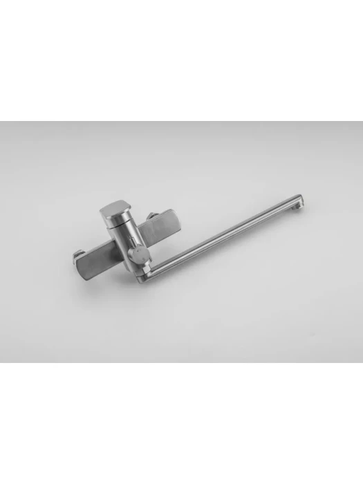 Смеситель Frap F22805, для ванны, с душевой лейкой, нержавеющая сталь, сатин