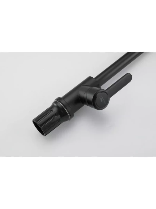 Смеситель Frud R42052-12, для кухни, нержавеющая сталь, черный