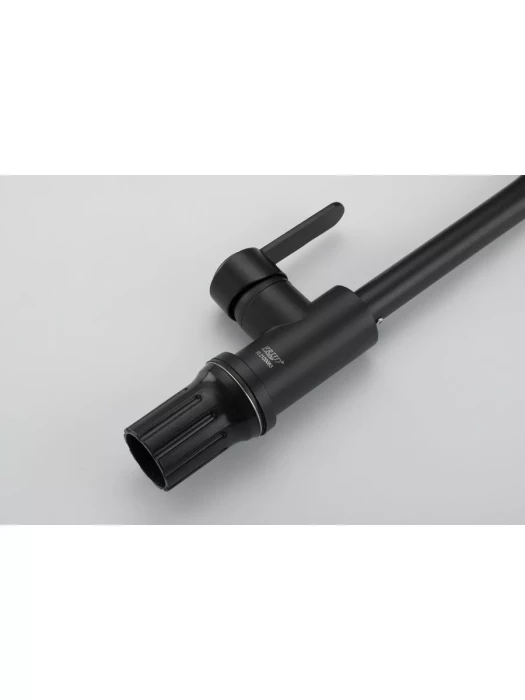 Смеситель Frud R42052-12, для кухни, нержавеющая сталь, черный