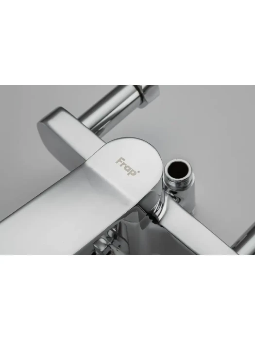 Душевая стойка с тропическим душем Frap H61 F2461, латунь цвет хром