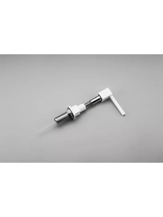 Дозатор для мыла Gappo G404, встраиваемый, латунь, пластик, белый