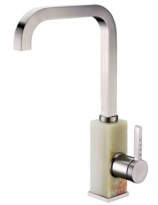 Смеситель для кухонной мойки ZORG Stone  (ZR 370 Y CREMA NICKEL)