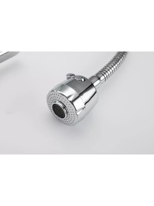 Смеситель для кухни Frud R42052-30, однорычажный, с гибким изливом, хром