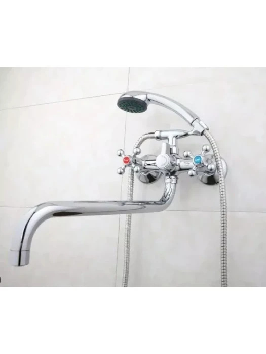 Смеситель для ванны  Frap F2619-2, двухвентильный, латунь, хром