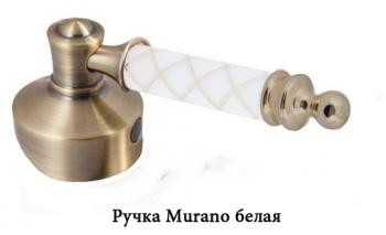 Смеситель для душа Vogue бронза Murano, белое_Комплект