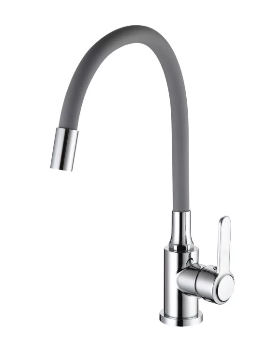 Смеситель для кухни Frud R42052-31, с гибким изливом, однорычажный, хром