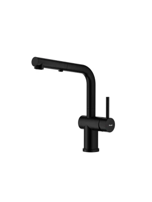 Смеситель Raglo R86.49.06, для кухни, с выдвижным изливом, черный