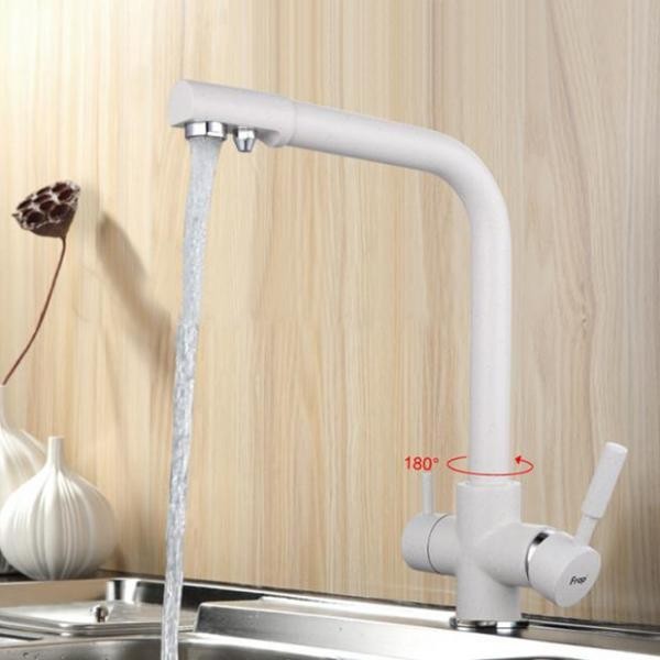 Смеситель для кухни с подключением к фильтру Frap F4352-8