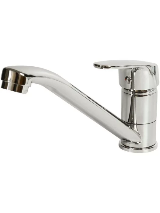 Смеситель Frap F4236, для кухни, поворотный, гибкий тип подводки, цвет хром
