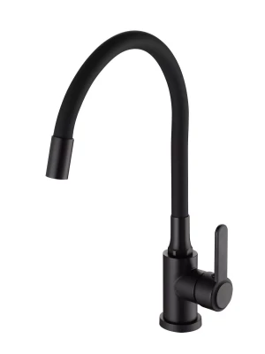 Смеситель Frud R42052-32, нержавеющая сталь, PVD покрытие, черный