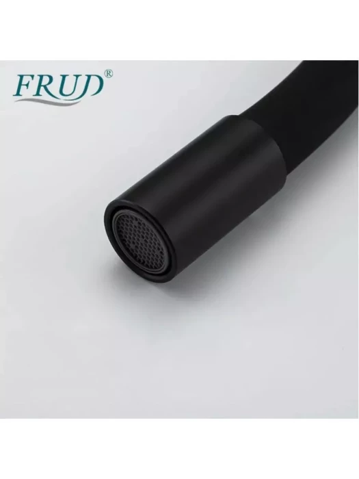 Смеситель Frud R42052-32, нержавеющая сталь, PVD покрытие, черный