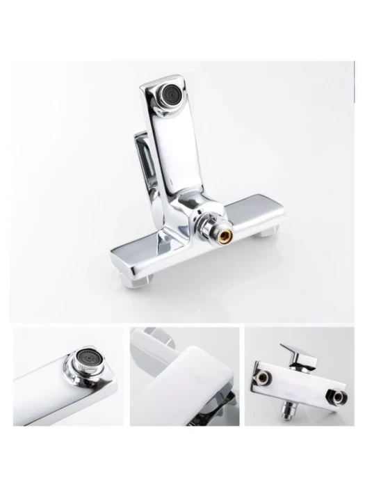Смеситель Frap F3246, для ванны, с душевой лейкой, латунь, хром
