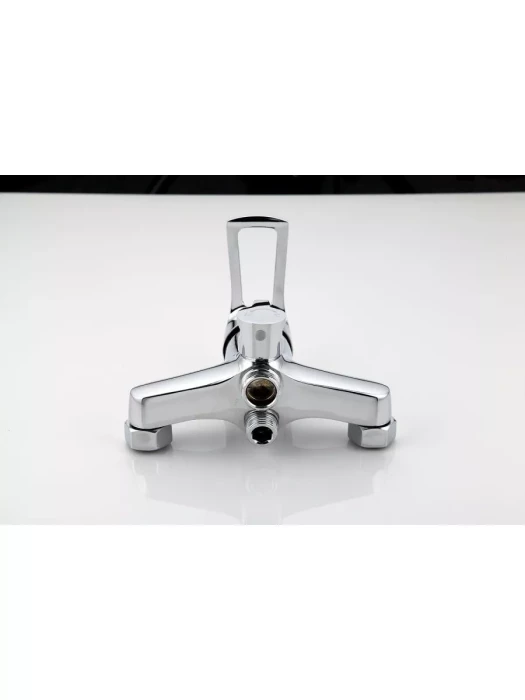 Смеситель для ванны Frap F22701-B, поворотный излив, горизонтальный монтаж, экономичный режим