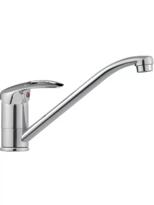 Смеситель для кухни Frap F4239-B, поворотный излив, однорычажный, хром